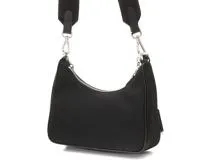 PRADA　プラダ Re-Edition 2005  2wayバッグ ブラック ナイロン　RFIDﾀｸﾞ　433