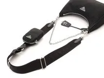 PRADA　プラダ Re-Edition 2005  2wayバッグ ブラック ナイロン　RFIDﾀｸﾞ　433