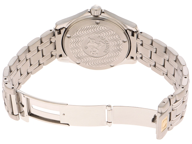 OMEGA　オメガ　時計　シーマスター 120Ｍ キャリバー1538　2511.81.00　メンズ　クオーツ　SS　ブルー文字盤【431】2148103794285