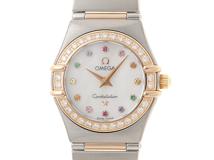 OMEGA　オメガ　時計　コンステレーションミニ　アイリス　Ｄベゼル／１２Ｐマルチ　PG/SS　1360.79.00【431】2148103794407
