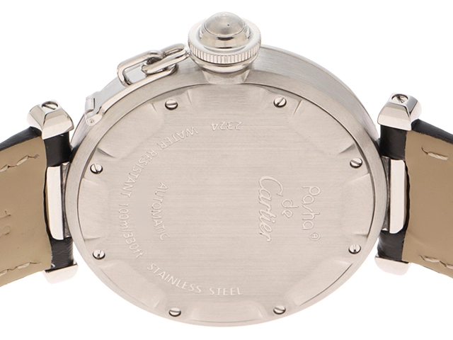 Cartier　カルティエ　パシャC　2002年クリスマス限定　W3106099　ステンレススチール　自動巻き　男女兼用　腕時計（2148103794506）【200】C