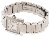 Cartier　カルティエ　タンクフランセーズSM　W51008Q3　ステンレススチール　クォーツ　レディース　腕時計（2148103794537）【200】C