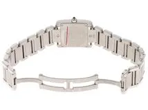 Cartier　カルティエ　タンクフランセーズSM　W51008Q3　ステンレススチール　クォーツ　レディース　腕時計（2148103794537）【200】C