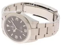 ランダム番　ROLEX　ロレックス　エクスプローラーⅠ　214270　SS　ブラック文字盤　自動巻き　メンズ　腕時計（2148103795541）【200】C