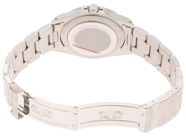 A番2000年並行品 ROLEX ロレックス 腕時計 エクスプローラーII 16570 ステンレス ブラック文字盤 自動巻き 穴有【472】SJ