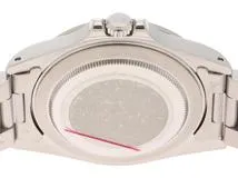 A番2000年並行品 ROLEX ロレックス 腕時計 エクスプローラーII 16570 ステンレス ブラック文字盤 自動巻き 穴有【472】SJ