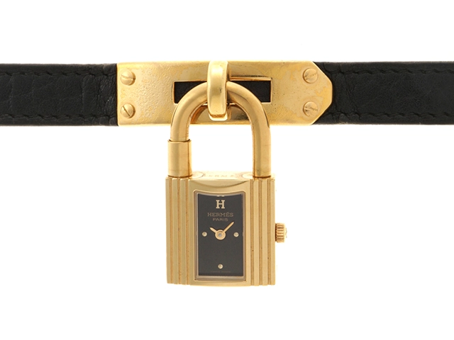 HERMES　エルメス　ケリーウォッチ　KE1.201　クオーツ　レディース【471】IK