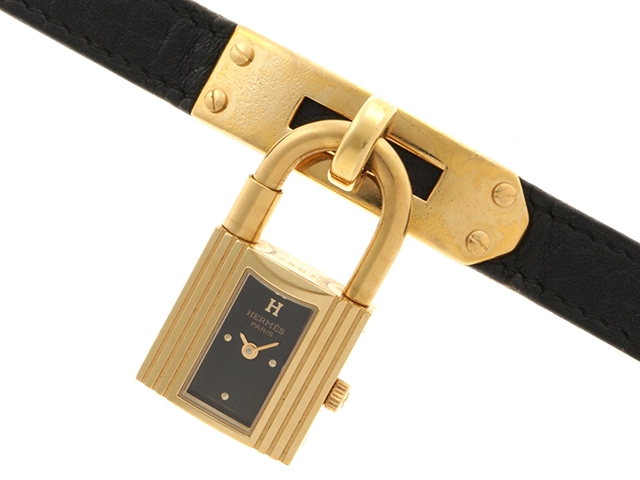 HERMES　エルメス　ケリーウォッチ　KE1.201　クオーツ　レディース【471】IK