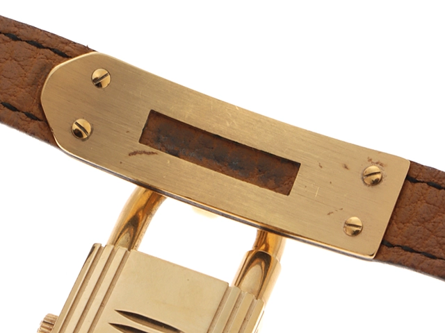 HERMES　エルメス　ケリーウォッチ　KE1.201　クオーツ　レディース【471】IK