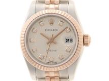 ROLEX　ロレックス　デイトジャスト　179171G　自動巻き　ステンレス・ピンクゴールド　100m　ホリコンピューター　【432】