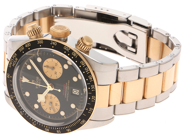 TUDOR チューダー 腕時計 2020年正規品 ブラックベイ クロノ