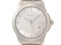 GUCCI  グッチ Gタイムレス 126.4 クオーツ メンズ時計 シルバー文字盤【430】2148103796326