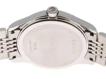 GUCCI  グッチ Gタイムレス 126.4 クオーツ メンズ時計 シルバー文字盤【430】2148103796326