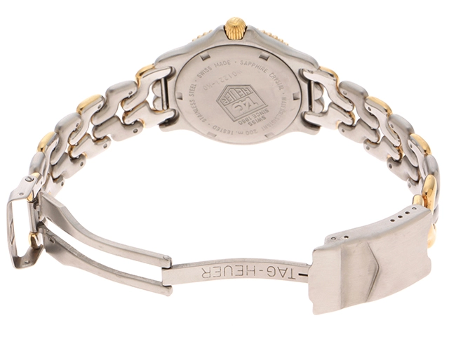 TAG HEUER　タグホイヤー　S/el セル　プロフェッショナル　WG1221-K0　アイボリー文字盤　GP/SS　クオーツ  メンズ時計　2148103796395【207】