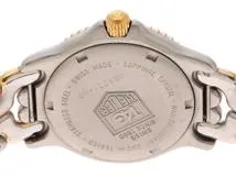 TAG HEUER　タグホイヤー　S/el セル　プロフェッショナル　WG1221-K0　アイボリー文字盤　GP/SS　クオーツ  メンズ時計　2148103796395【207】