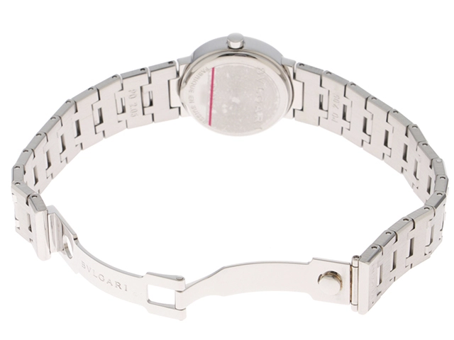 BVLGARI ブルガリ ブルガリブルガリ BB23SSD SS ステンレススチール ブラック文字盤 ロゴ有り クォーツ 【460】2148103796647