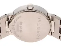 BVLGARI 　ブルガリブルガリ　BB23SS　レディーズ時計　クォーツ　ブラック文字盤　ステンレス　【471】IK