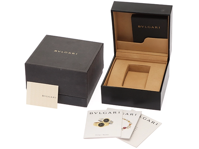 BVLGARI ブルガリブルガリ BB23SS レディーズ時計 クォーツ ブラック文字盤 ステンレス 【471】IK