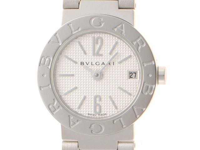 BVLGARI　ブルガリ　時計　ブルガリ ブルガリ　BB23SS　レディース　クオーツ　SS　ホワイト文字盤【431】2148103796692
