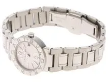 BVLGARI　ブルガリ　時計　ブルガリ ブルガリ　BB23SS　レディース　クオーツ　SS　ホワイト文字盤【431】2148103796692