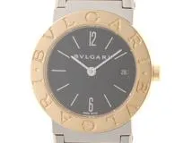 BVLGARI　ブルガリ　ブルガリブルガリ　BB26SG　イエローゴールド/ステンレススチール　クォーツ　レディース　腕時計（2148103796746）【200】C