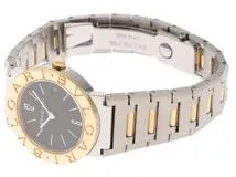 BVLGARI　ブルガリ　ブルガリブルガリ　BB26SG　イエローゴールド/ステンレススチール　クォーツ　レディース　腕時計（2148103796746）【200】C