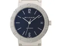 BVLGARI　ブルガリ　時計　ブルガリ　ブルガリ　BB33SSAUTO　クオーツ　SS　黒文字盤【431】2148103796753