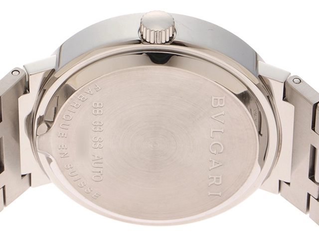 BVLGARI　ブルガリ　時計　ブルガリ　ブルガリ　BB33SSAUTO　クオーツ　SS　黒文字盤【431】2148103796753