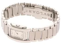 BVLGARI ブルガリ アショーマ AA26S SS クオーツ レディース シルバー  