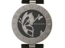 BVLGARI　ブルガリ　B-zero1 バタフライ　BZ35BDSL　黒　SS　ダイヤ　レディース　クォーツ2148103796883【432】