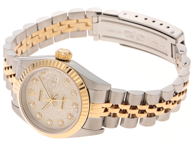 P番 ROLEX ロレックス 時計 デイトジャスト 79173G シルバー