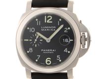 PANERAI　パネライ　ルミノールマリーナ 44mm　PAM00164/OP6763　自動巻き　ステンレス/ラバー　ブラック　【437】