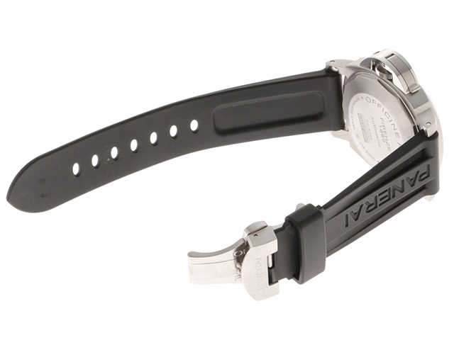 PANERAI　パネライ　ルミノールマリーナ 44mm　PAM00164/OP6763　自動巻き　ステンレス/ラバー　ブラック　【437】