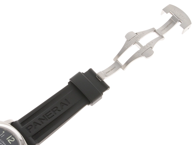 PANERAI　パネライ　ルミノールマリーナ 44mm　PAM00164/OP6763　自動巻き　ステンレス/ラバー　ブラック　【437】