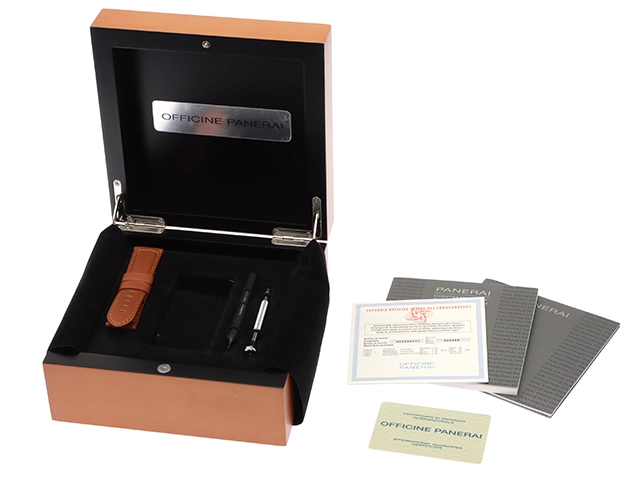 PANERAI　パネライ　ルミノールマリーナ 44mm　PAM00164/OP6763　自動巻き　ステンレス/ラバー　ブラック　【437】