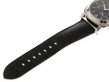 PANERAI パネライ 腕時計 2008年並行品 ルミノール パワーリザーブ PAM00090 ブラック文字盤 ステンレス／アリゲーター 自動巻【471】