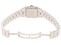CARTIER　カルティエ　サントスガルベSM　クオーツ　ステンレス・イエローゴールド　W20012C4　ホワイト　参考定価：797,500円　【432】