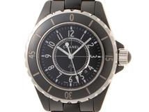 CHANEL シャネル　レディース クオーツ　J12 33mm H0682　ブラック文字盤 セラミック【472】HK