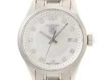 TAG HEUER タグホイヤー カレラ レディー クォーツ ダイヤモンド WV1411.BA0793 SS ステンレススチール シェル13P ダイヤモンド 【460】2148103797699