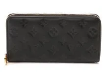 LOUIS VUITTON ルイヴィトン ジッピー・ウォレット モノグラム・ラムスキン ノワール M81510 2148103797859【432】