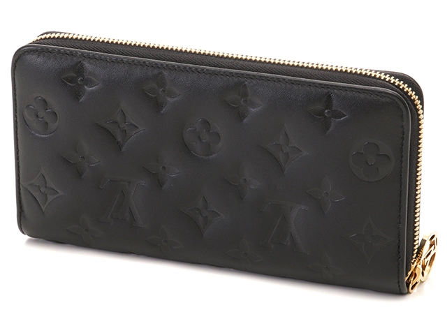 LOUIS VUITTON ルイヴィトン ジッピー・ウォレット モノグラム・ラムスキン ノワール M81510 2148103797859【432】