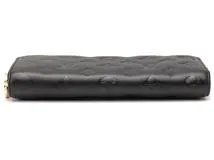 LOUIS VUITTON ルイヴィトン ジッピー・ウォレット モノグラム・ラムスキン ノワール M81510 2148103797859【432】