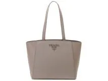 PRADA　プラダ　トートバッグ　グレージュ　レザー　1BG284【431】2148103798405