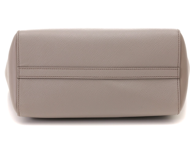 PRADA　プラダ　トートバッグ　グレージュ　レザー　1BG284【431】2148103798405