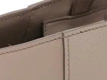 PRADA　プラダ　トートバッグ　グレージュ　レザー　1BG284【431】2148103798405