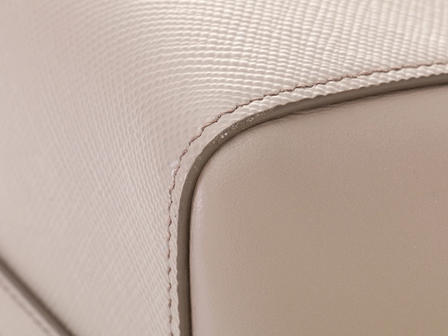 PRADA　プラダ　トートバッグ　グレージュ　レザー　1BG284【431】2148103798405