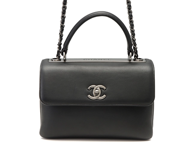 ﾄﾚﾝﾃﾞｨCC CHANEL トレンディCC　チェーン2WAYバッグ　ブラック　ラムスキン　 250205　【436】 2148103799754