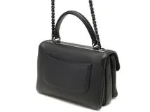 ﾄﾚﾝﾃﾞｨCC CHANEL トレンディCC　チェーン2WAYバッグ　ブラック　ラムスキン　 250205　【436】 2148103799754