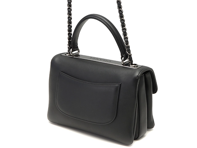 ﾄﾚﾝﾃﾞｨCC CHANEL トレンディCC　チェーン2WAYバッグ　ブラック　ラムスキン　 250205　【472】 2148103799754