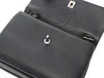 ﾄﾚﾝﾃﾞｨCC CHANEL トレンディCC　チェーン2WAYバッグ　ブラック　ラムスキン　 250205　【472】 2148103799754